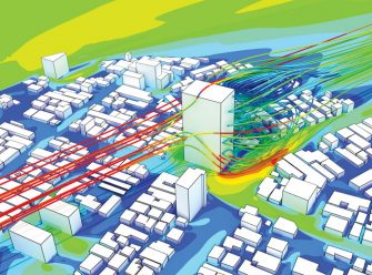 Simulation for pedestrian wind comfort - AEC Magazine