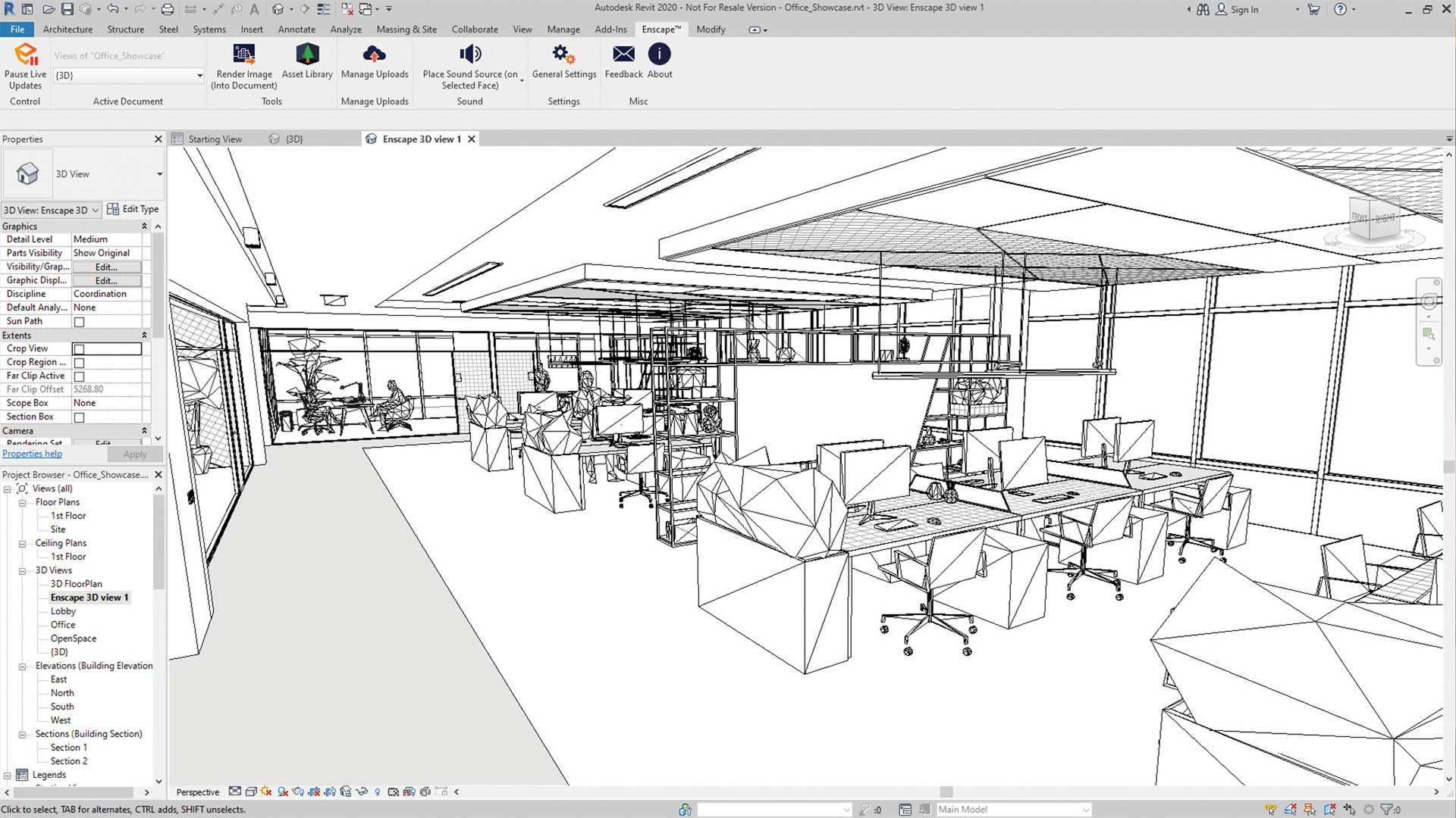 use enscape revit