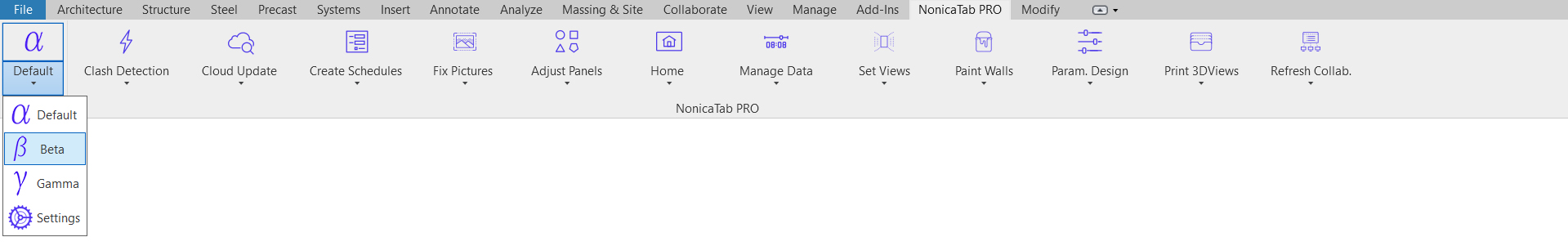 NonicaTab PRO Profile Selector