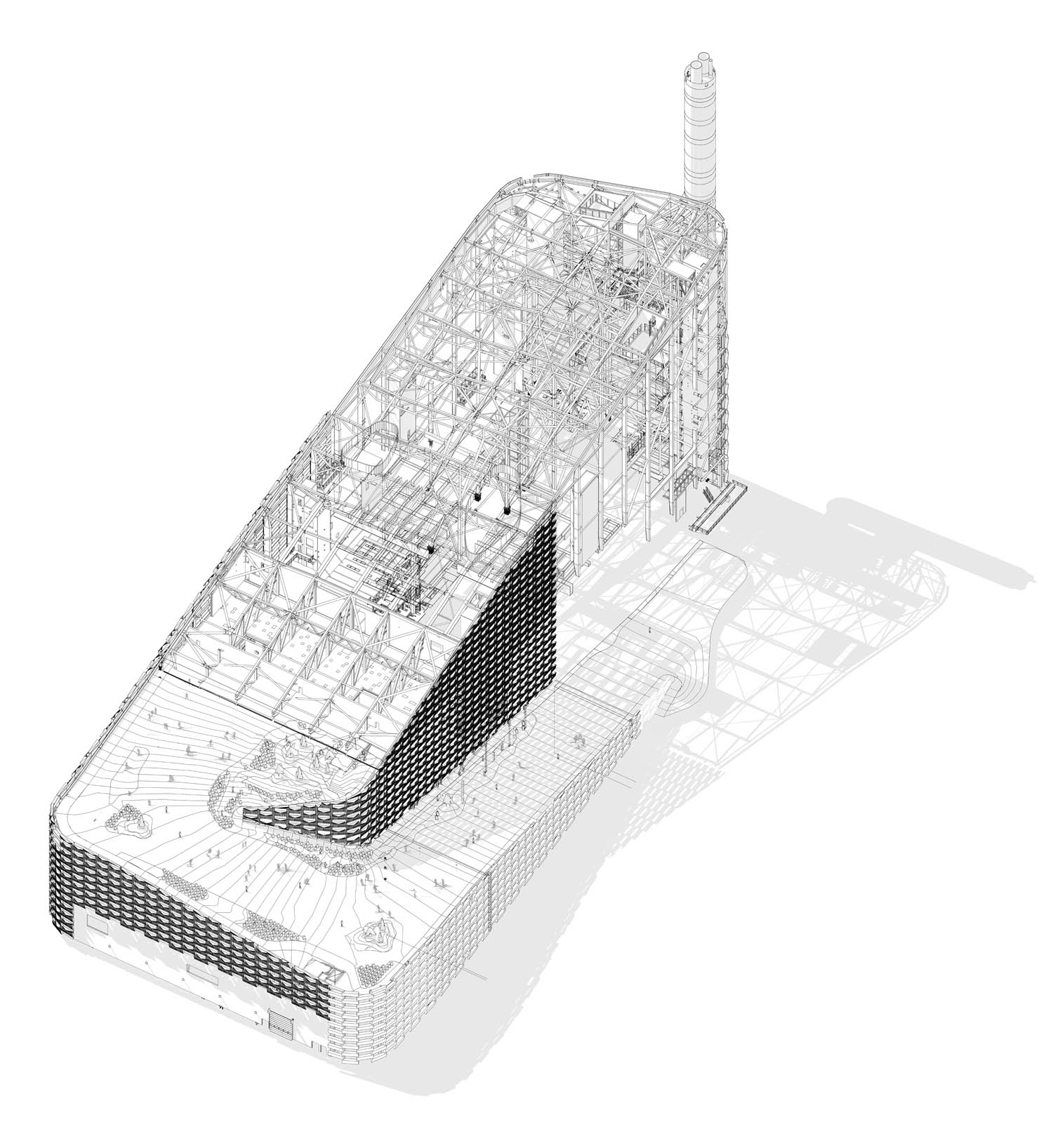 West 57th Street: a new courtscraper by BIG Bjarke Ingels Group |  Floornature