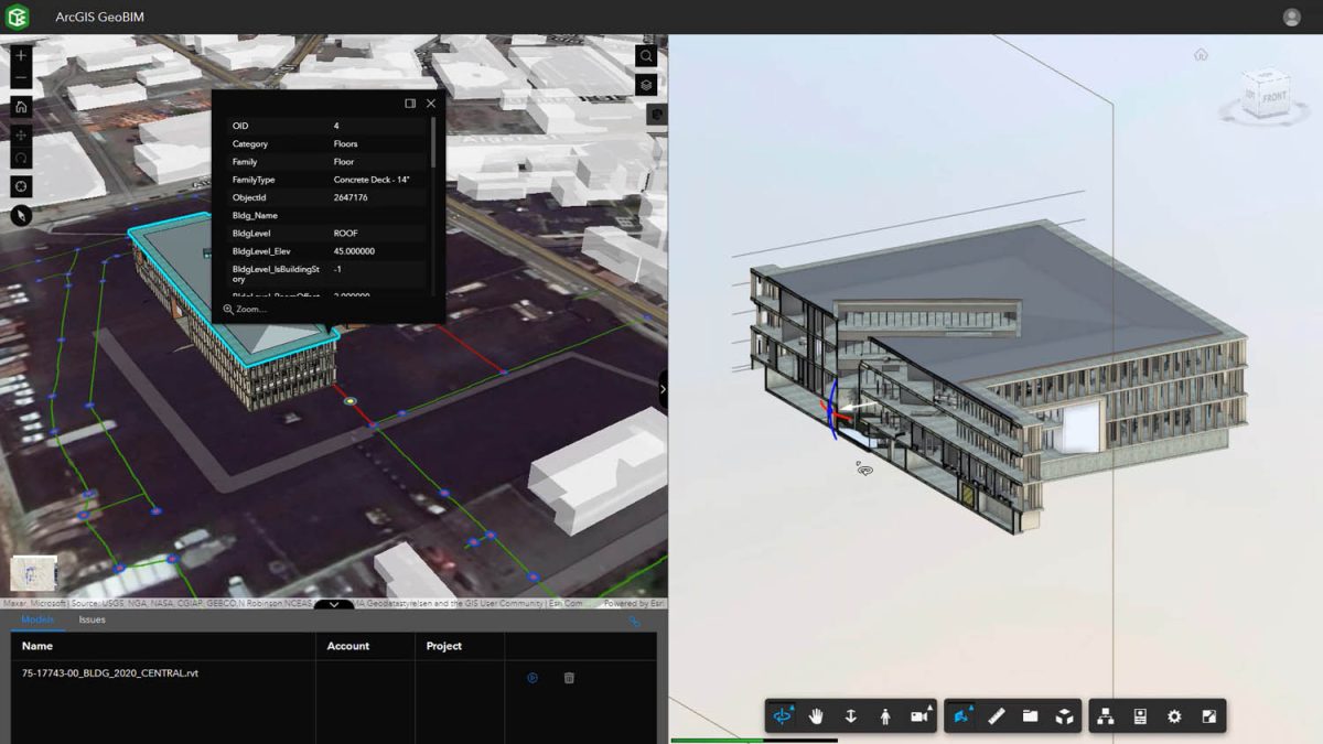 Esri ArcGIS GeoBIM brings spatial context to AEC operations - AEC Magazine