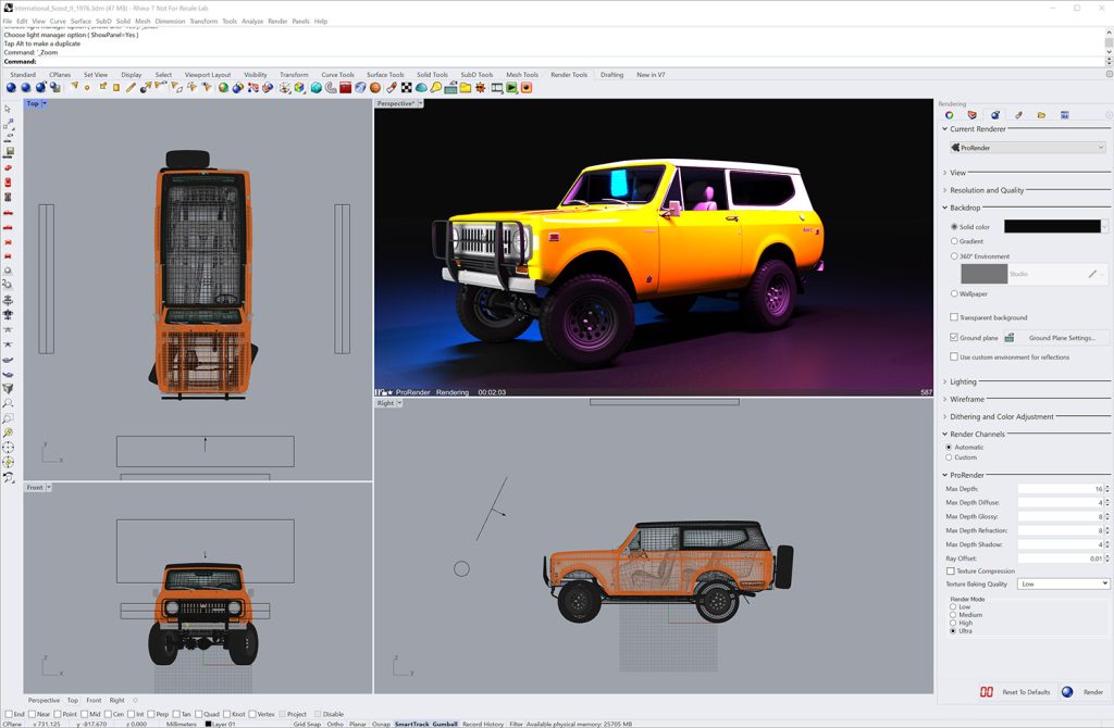 AMD Radeon ProRender for Rhino - AEC Magazine