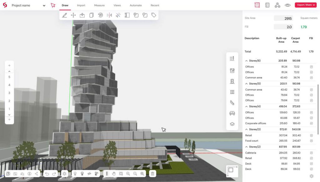 Snapryde Prototype Snaptrude - conceptual to design development - AEC Magazine