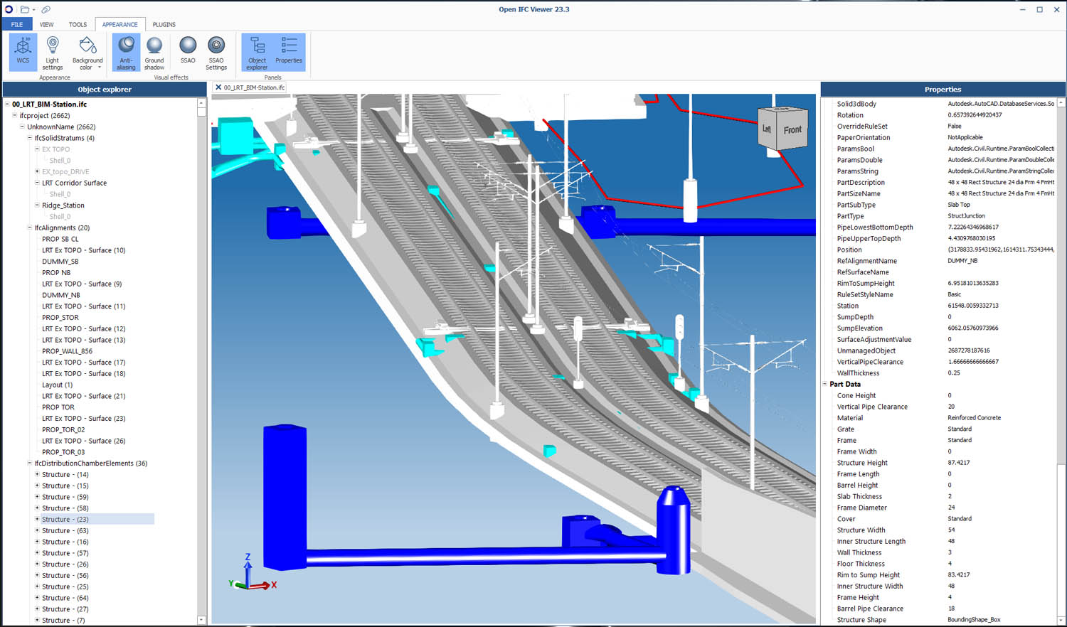 IFC for infrastructure