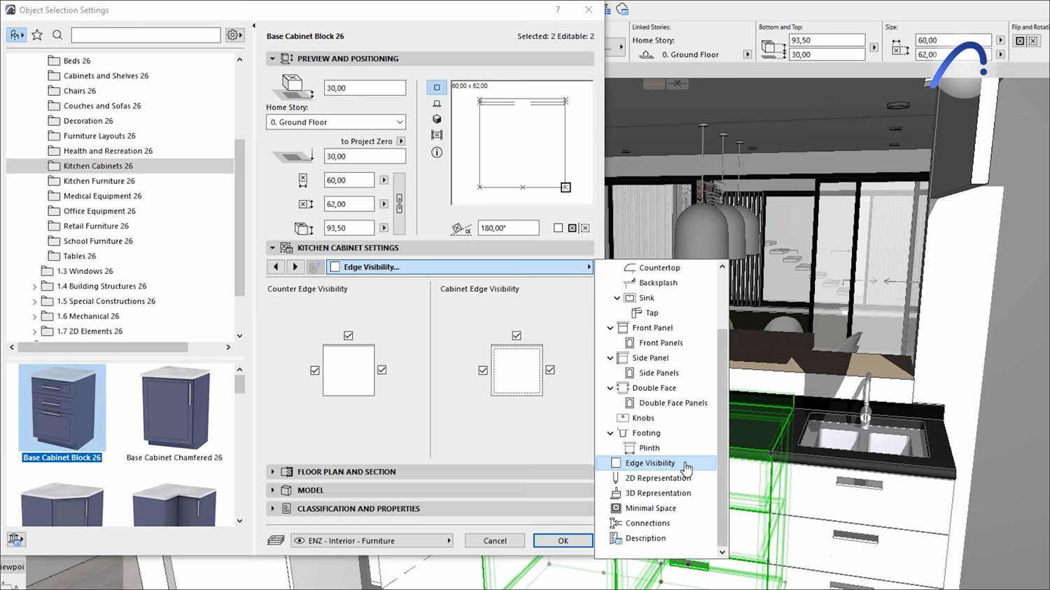 Parametrics in Archicad 26