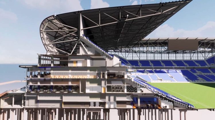 4D Construction Simulation Driving Everton Stadium Build - AEC Magazine