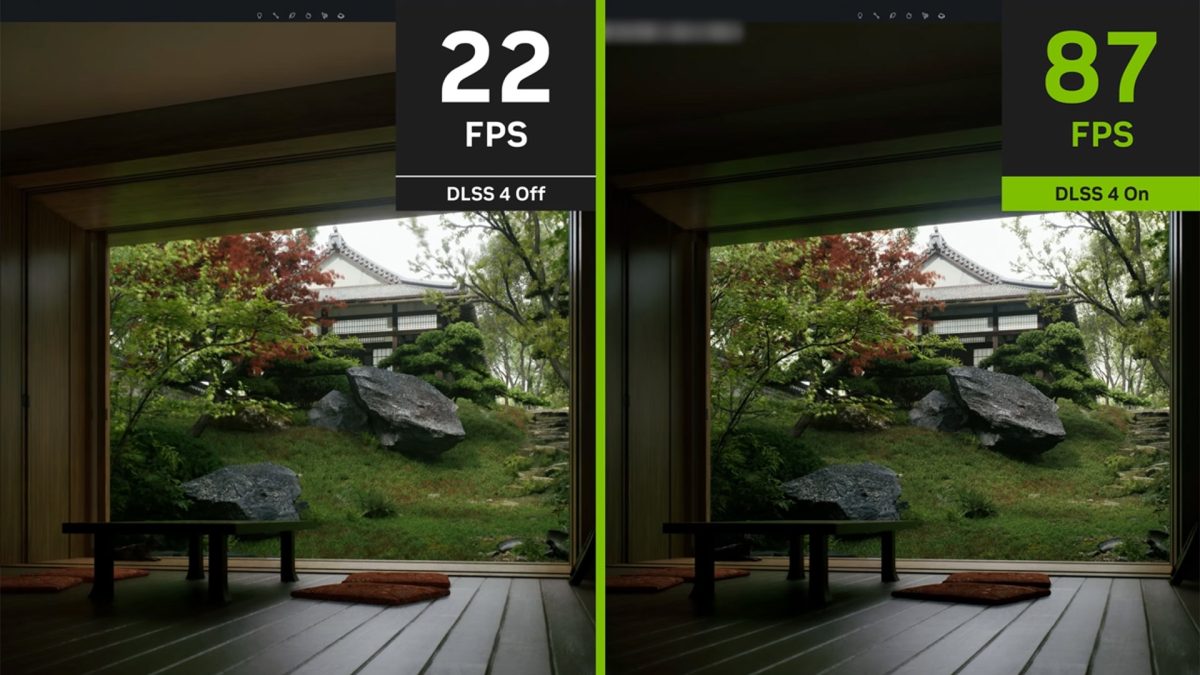 Nvidia DLSS 4 uses AI to boost frame rates in viz software - AEC Magazine