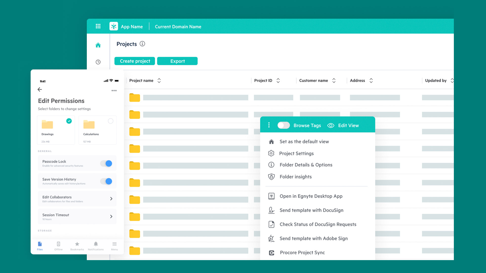 Egnyte Project Hub