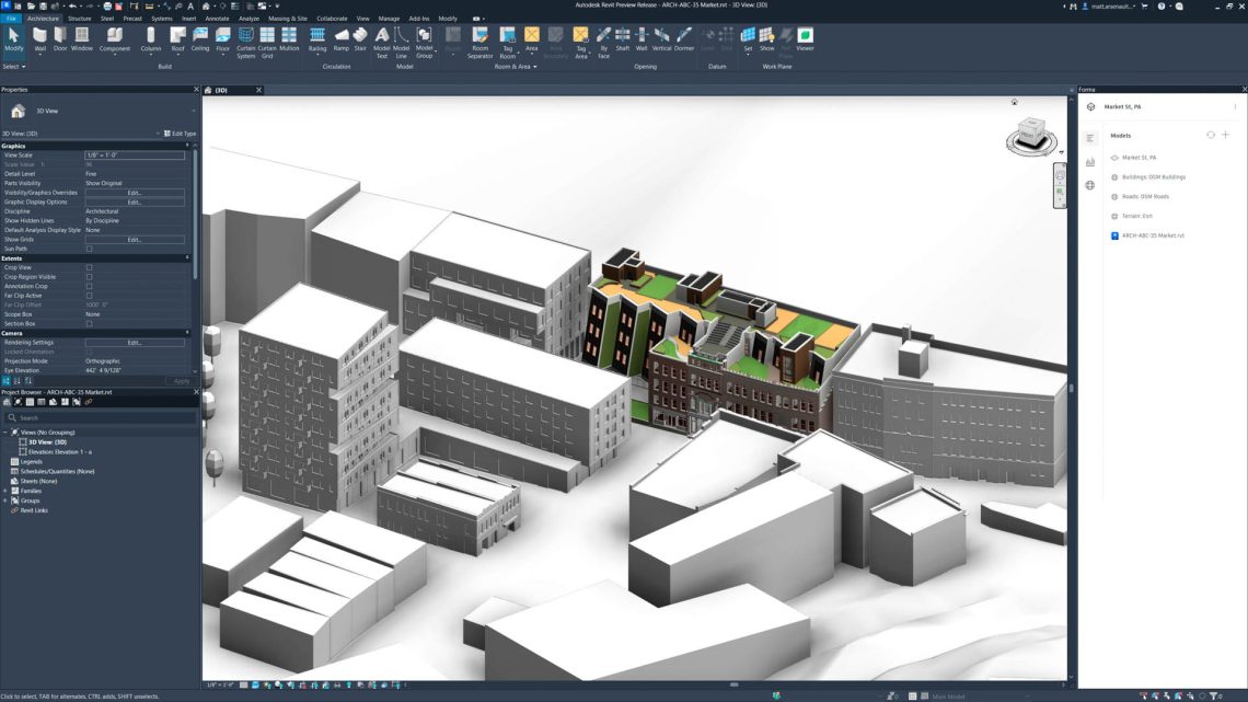 Forma Project Interface Examples Autodesk targets BIM with Forma Building Design - AEC Magazine