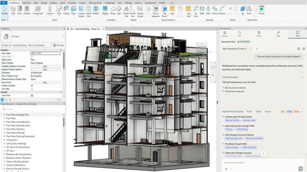 Structured AI Revit