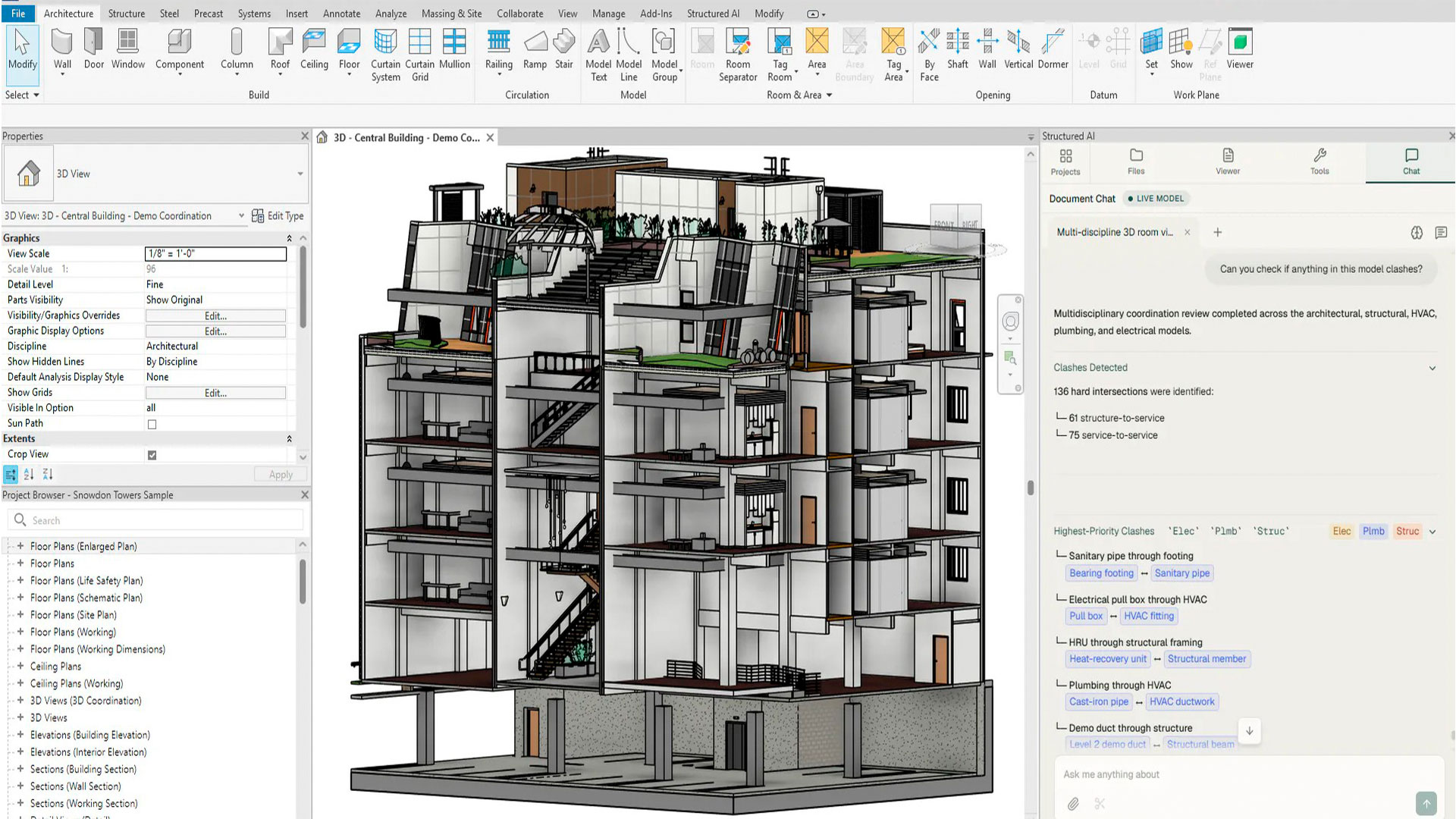 Structured AI Revit